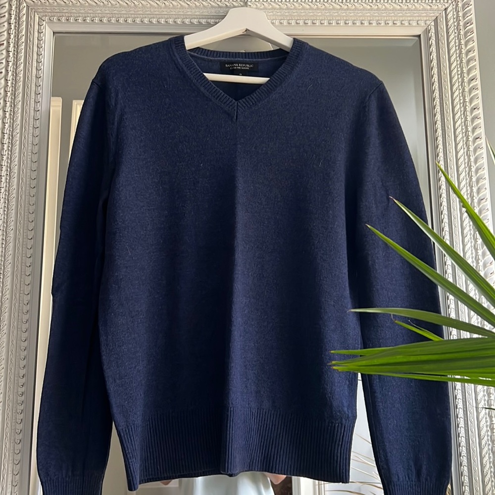 Merino Wool Banana Republic Mens Sweater